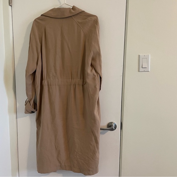 Zara beige trench coat preowned - Picture 5 of 6